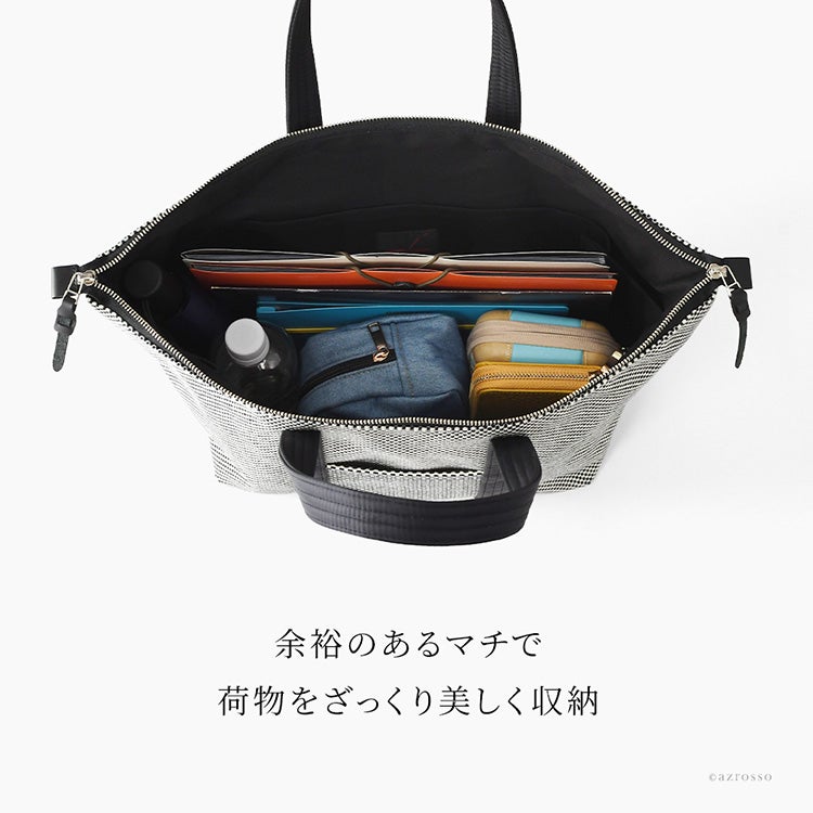 日本製 sasicco キャンバス 舟形 トートバッグ コットン 刺し子生地 a4