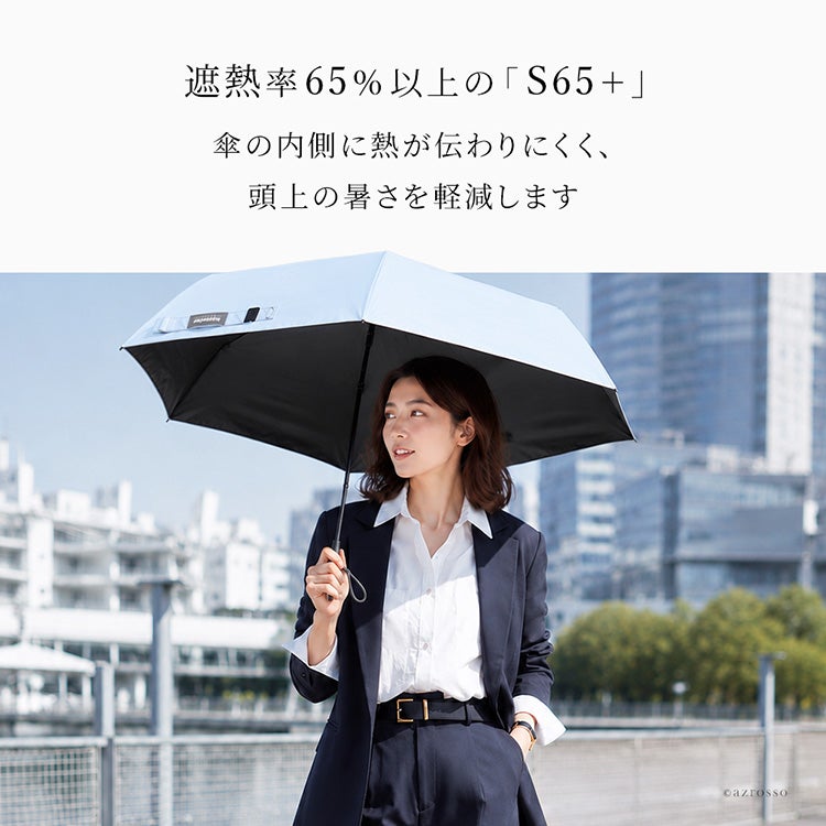 ラディクール 折りたたみ傘 涼しい 日傘 完全遮光 傘 レディース 晴雨